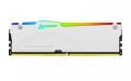 Kingston Pamięć DDR5 Fury Beast RGB 32GB(2*16GB)/6000 CL40 biała