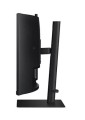 Samsung Monitor 34 cale ViewFinity S65VC VA 3440x1440 UWQHD 21:9 1xHDMI 1xDP 1xUSB-C (90W) 2xUSB 3.0 LAN (RJ45) 5ms HAS Webcam głośniki zakrzywiony 3Y