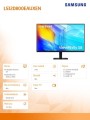 Samsung Monitor 32 cali ViewFinity S80D IPS 3840x2160 UHD 16:9 1xHDMI 1xDP 3xUSB 3.0 5ms PinP/PbyP 60Hz HAS+PIVOT płaski 3YOn-Site