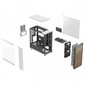 Fractal Design Obudowa North Chalk White TG Clear Tint
