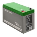 Qoltec Akumulator żelowy | 12V | 7Ah | max.72A | AGM