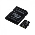 Kingston Karta pamięci microSD  64GB Canvas Select Plus 100MB/s Adapter
