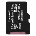 Kingston Karta pamięci microSD  64GB Canvas Select Plus 100MB/s