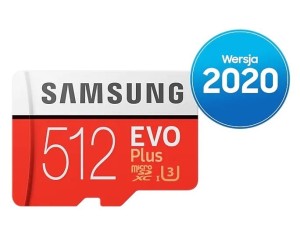 Samsung Karta pamięci microSD MB-MC512KA/EU 512GB EVO Plus + adapter