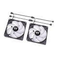 Thermaltake Wentylator - CT120 ARGB 12cm 2Pack Black