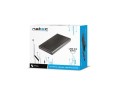 Natec Kieszeń zewnętrzna HDD sata RHINO 2,5 USB 2.0 Aluminium Black