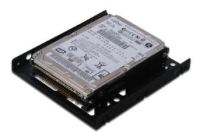 Digitus Ramka montażowa/Adapter SSD/HDD 2x 2.5" do 3.5" (ATA, SATA, SSD) metalowa ,zestaw, czarna