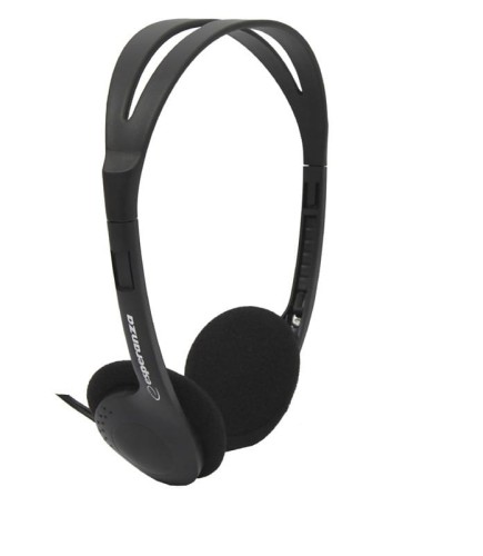 Esperanza Słuchawki  EH119 AUDIO STEREO/REG GLO BLACK