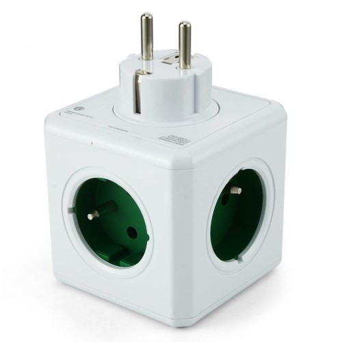 Allocacoc Rozgałęziacz PowerCube Original USB 2202GN/FROUPC Zielony