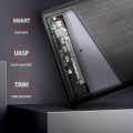 AXAGON EE25-A6C Bezśrubowa aluminiowa obudowa zewnętrzna USB-C 3.2 Gen 1 - SATA 6G dla 2.5" SSD/HDD