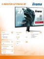 IIYAMA Monitor G2770QSU-B1 27cali 0.8ms(MPRT), IPS, DP, HDMI, 165Hz, USBx2 + Soundbar Stage AIR V2 Creative
