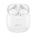 USAMS Słuchawki Bluetooth TWS 5.0 IA Series Białe BHUIA02