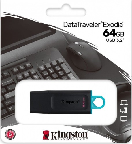 Kingston Pendrive Data Traveler Exodia M  64GB USB3.2 Gen1