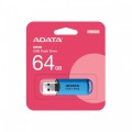 Adata Pendrive C906 64GB USB2.0 niebieski