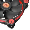 Thermaltake Wentylator - Ring 12 LED (120mm, LNC, 1500 RPM) BOX Czerwony