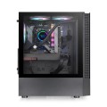 Thermaltake Obudowa - View 200 ARGB*3 Tempered Glass - Czarna