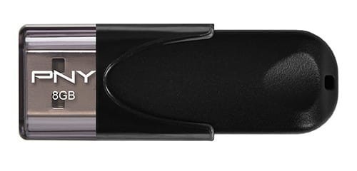PNY 8GB USB2.0  ATTACHE4 FD8GBATT4-EF