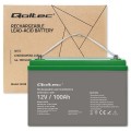 Qoltec Akumulator AGM | 12V | 100Ah | max.30A