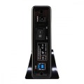 i-tec MYSAFE Advanced 3,5" USB 3.0 Obudowa zewnętrzna na dyski  HDD i SSD SATA I II III czarna aluminiowa