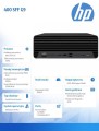 HP Inc. Komputer 400 SFF G9 i5-12500 256GB/8GB/DVD/W11P  6A830EA