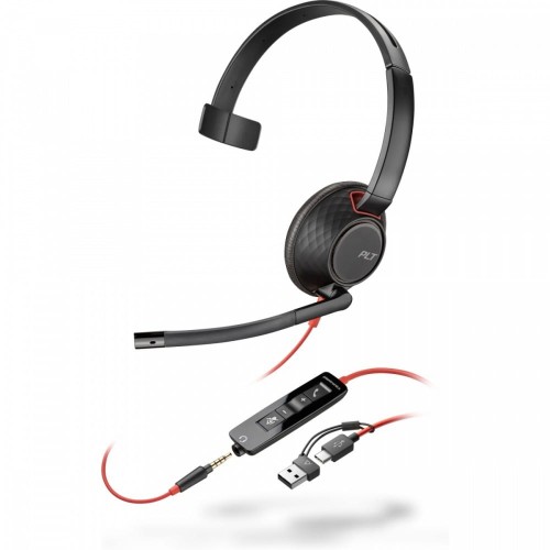 POLY Zestaw słuchawkowy Blackwire 5210 USB-C + USB-C/A (Bulk) 8X230A6