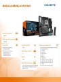 Gigabyte Płyta główna B850 GAMING X WIFI6E