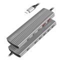 LogiLink Hub USB3.2 2xUSB-A, 8x USB-C, PD, 100W