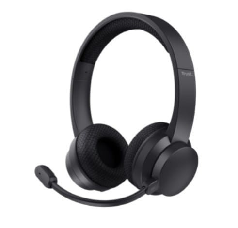 Trust Słuchawki bezprzewodowe Ayda Wireless ENC Black