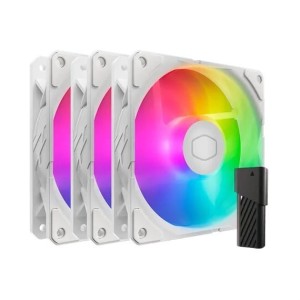 Cooler Master Wentylator SickleFlow Edge 120 ARGB White 3-pack
