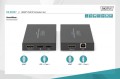 Digitus Przedłużacz / Extender KVM HDMI+USB 150m po kat.5e UTP/IP 1080p FHD 60Hz audio (zestaw)