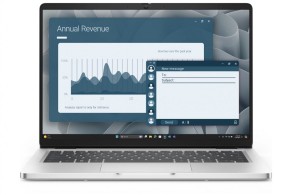 Dell Laptop Dell Pro 14 PC14255/AMD Ryzen AI 7 350/16GB/512GB SSD/14.0 FHD+/Radeon 860M/FgrPr/FHD/IR Cam/Mic/WLAN+ BT/Backlit Kb/3 Cell/W11Pro