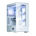 Zalman Obudowa P50 DS WHITE Mid-Tower 4x ARGB Fans