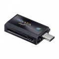 Adata Dysk zewnętrzny SSD SC730 512G USB 3.2C/A 600/600MB/s czarny