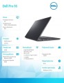Dell Laptop Dell Pro 16 PC16255/AMD Ryzen 5 220/16GB/512GB SSD/16.0 FHD+/Radeon 740M/FgrPr/FHD/IR Cam/Mic/WLAN + BT/Backlit Kb/3Cell/W11P