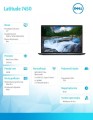 Dell Laptop Latitude 7450 Win11Pro Ultra 7 165H/16GB/1TB SSD/14.0 FHD+250nits/Intel Graphics/FgrPr/FHD/IR Cam/Mic/WWAN Ready+BT/BcklKb/3C/vPRO/3YPS
