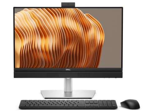 Dell Komputer Dell Pro 24 All-in-One Plus QB24250 W11Pro U5 245/16GB/512GB/23.81 FHD/Int/FHD Cam/Mic/WLAN+BT/WirelessKb&Mouse/160W/3YPS