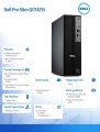 Dell Komputer Dell Pro Slim QCS1255 W11Pro Ryzen 7 8700G/16GB/512GB SSD/Integrated/WLAN + BT/Kb/Mouse/3YPS