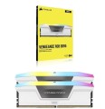 Corsair Pamięć DDR5 Vengeance RGB 32GB/6000 (2*16GB) CL30 Intel XMP, white