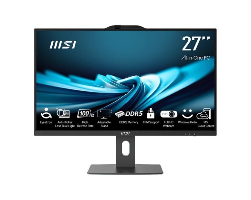 MSI Komputer All-in-One PRO AP272P 14M-885EU WIN11P/IC7-14700/16GB/1TB/UMA/Black/27.0