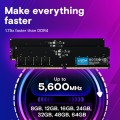 Crucial Pamięć DDR5 8GB/5600 CL46 (16Gbit) Tray