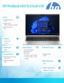 HP Inc. Notebook 450 G10 i5-1334U 16GB/512GB/15.6 cali FHD/Win11Home/ AD1G7ET