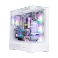 Zalman Obudowa P40 PRISM PLUS Mid-Tower White