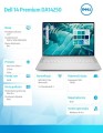 Dell Laptop Dell 14 Premium DA14250 Win11Pro U7-255H|16GB|512GB SSD|Intel Arc |WLAN + BT|14.5" FHD|Backlit Kb|6 Cell|60W