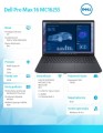 Dell Stacja robocza Dell Pro Max 16 MC16255 W11P AMD Ryzen 350|32GB|512GB|RTX PRO 500Blackwell 6GB|FgrPr&SmtCd|FHD Cam&Mic|WLAN+BT|16.0 FHD+|6C|130W/3