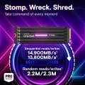 Crucial Dysk SSD T710 1TB M.2 NVMe 2280 PCIe 5.0 14900/13700 radiator