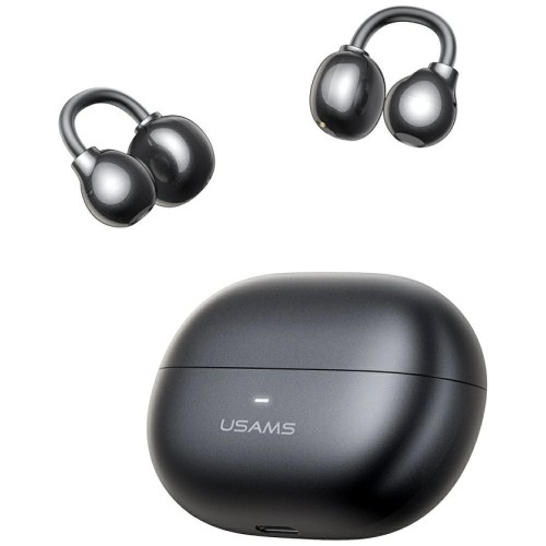 USAMS Słuchawki bluetooth R02 Clip-on szare