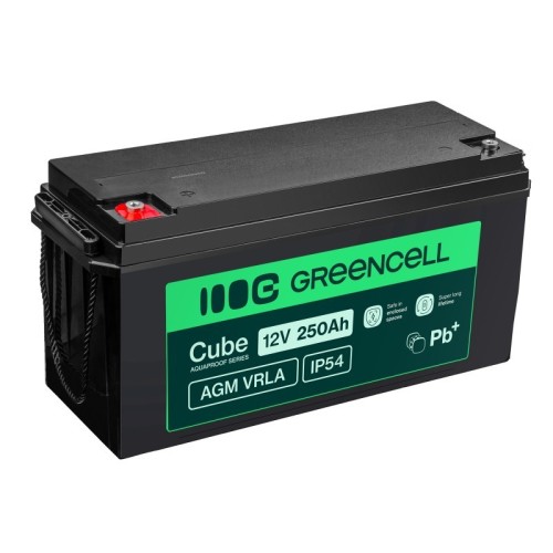 Green Cell Akumulator AGM VRLA 12V 250Ah IP54