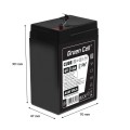 Green Cell Akumulator AGM VRLA 6V 5Ah IP54
