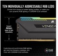 Corsair Pamięć DDR4 Vengeance RGB PRO SL 16GB/3200 (2*8GB) czarna C16