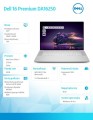 Dell Laptop Dell 16 Premium DA16250 Win11Pro U7-255H|32GB|1TB SSD|NVIDIA GeForce RTX 5060, 8GB GDDR7|WLAN + BT|16.3 OLED TOuch|Backlit Kb|6 Cell